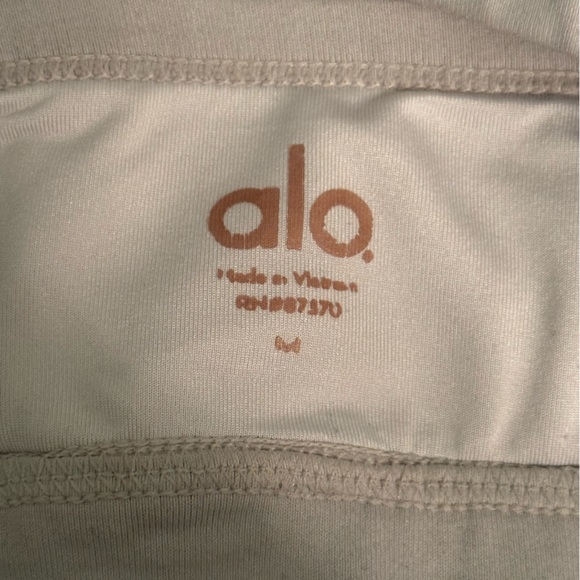 Alo Yoga Gray and White Sports Bra - Picture 4 of 4